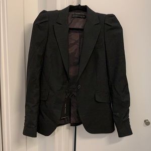 Zara Puff Sleeve Blazer